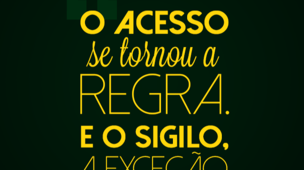 É seu direito saber!